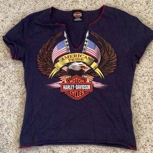 Harley Davidson, woman’s shirt size L